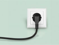 CÂBLE D\'ALIMENTATION - NOIR - 1.5 m - FICHE EURO 90° / EXTRÉMITÉ DÉNUDÉE - 3G0.75mm² (EPC015R075)