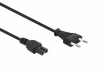 C&acirc;ble d\'alimentation noir cee 7/16 \ fiche euro\ + c7 l=2 m h03vvh2-f 2g0.75 mm&sup2; (EPC020D075)
