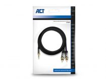 Câble de connexion audio de 3.5 mm vers 2 x RCA - 1.5 m (ACTAC3605)