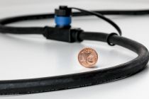 Cable Extérieur Plug + Shine IP68 10m 1in-1out 2x1,5qmm Noir plastique (94277)