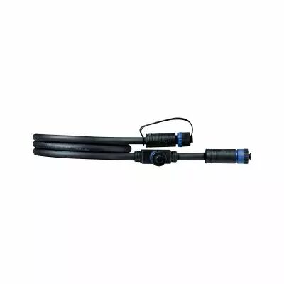 Cable Ext�rieur Plug + Shine IP68 1m 1in-2out 2x1,5qmm Noir plastique (94273)