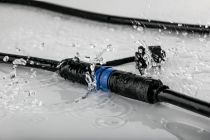 Cable Extérieur Plug + Shine IP68 1m 1in-2out 2x1,5qmm Noir plastique (94273)