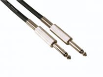 Cable haut-parleur professionnel 6.35mm mono vers 6.35mm mono bleu (10m) (PAC137)