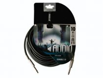 Cable haut-parleur professionnel 6.35mm mono vers 6.35mm mono bleu (10m) (PAC137)