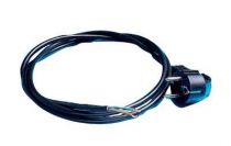 Cable noir 1,5m deg/denude