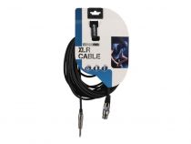 Cable professionnel xlr, xlr femelle vers jack mono 6.35mm (10m) (PAC112)