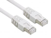 Câble réseau CAT6 U/UTP, CCA, 2m, blanc (IM8102)