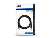 Câble réseau CAT6 U/UTP, cuivre, 15m, noir (ACTAC4015)