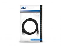 Câble réseau CAT6 U/UTP, cuivre, 2m, noir (ACTAC4002)