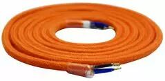 C�ble Rugueux double isolation Orange (2M) (187531)
