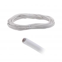 Câble tension  Eclairage sur cable tendu  Corduo 20m Blc 2,5qmm isolé (94591)