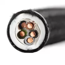 Cable textile 5x2,5mm&sup2; rigide- prix au metre (100294)