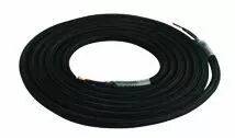 C�ble Textile Double Isolation Noir (2M) (187536)