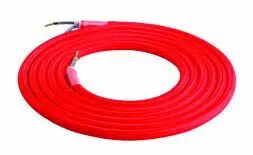 C�ble Textile Double Isolation Rouge (2M) (187539)