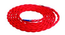 Cble Tresse double isolation Rose (1xCR de 2M) (187530)