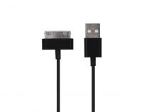 Câble Usb 2.0 A Mâle Vers Apple® 30 Broches Mâle - Noir - 1 M (PCMP66BN)