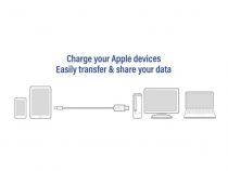 Câble USB Lightning pour Apple 1.0 m - certifié MFI (ACTAC3011)