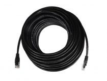 CÂBLE UTP - CAT 5E - CONNECTEUR 8P8C / 20m / black / m-m (IB8920)