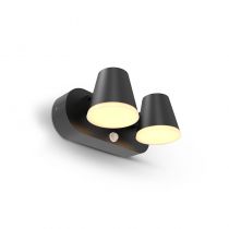CAMELIA APPLIQUE LED 20W 3000K 90° IP54 + DETECT IR (100937)