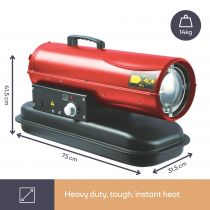 CANON À AIR CHAUD - DIESEL - 20 kW (FT120C)