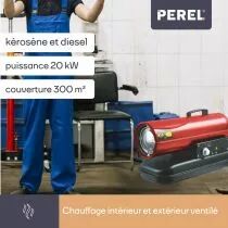 CANON &Agrave; AIR CHAUD - DIESEL - 20 kW (FT120C)