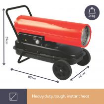 CANON À AIR CHAUD - DIESEL - 30 kW (FT130C)