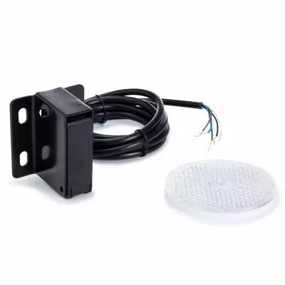 Capteur photo�lectrique avec r�flecteur, r�tro-r�flexion, 10m (PEM10D)