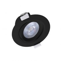 CARAT SPOT DIAM 120MM NOIR 10W 3000K  (7636201)