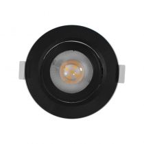 CARAT SPOT DIAM 120MM NOIR 10W 3000K  (7636201)