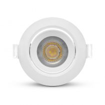 CARAT SPOT DIAM 90MM BLC 6.5W 4000K  (76322)