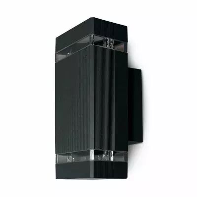 CARIGNAN RECT APPL 2 X GU10 GS ANT IP54  (7003)
