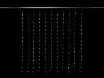 Cascade Light LED - 1.5 x 1.7 m - 176 LED - blanc - câble transparent - modulateur - 24 V (CS-LED-1.5X1.7-176-24V-W-T)