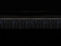 Cascade Light LED - 4 x 0,6 m - 144 lampes blanches - fil transparent - modulateur (CS-LED-4X0.6-24V-W)