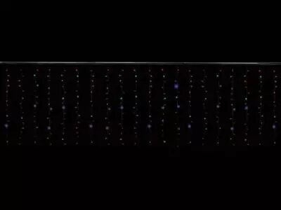 Cascade Light LED - 4 x 1.3 m - 300 LED - multicolore - c�ble transparent - 24 V (CS-LED-4X1.3-24V-MC-T)