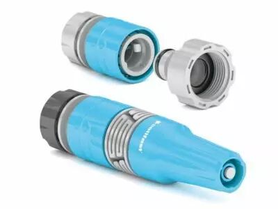 CELLFAST - JEU AVEC BUSE DE TUYAU R�GLABLE - IDEAL LINE� PLUS - 1/2\  (CF50-705)