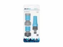CELLFAST - JEU AVEC BUSE DE TUYAU R&Eacute;GLABLE - IDEAL LINE� PLUS - 3/4\  (CF50-710)