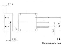 Cermet trimmer multi-turn 500e (3296-y 501) (E500TY)