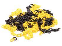 Chaine jaune/noir - 10m (1185-10)