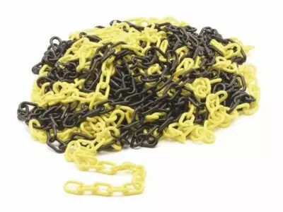 Chaine jaune/noir - 25m (1185-25)