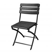Chaise Pliante - Imitation Bois (FP165W)