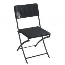 CHAISE PLIANTE - IMITATION ROTIN (FP165R)