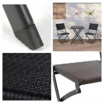CHAISE PLIANTE - IMITATION ROTIN (FP165R)