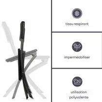 CHAISE PLIANTE - IMITATION ROTIN (FP165R)