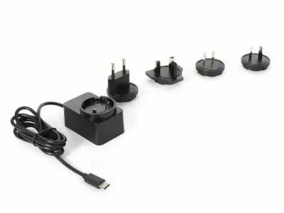 Chargeur Compact Avec Connexion Usb - 5 Vcc - 2.5 A Max. - 15 W Max. - Type C - Avec 4 Fiches De Voyage (PSS6EUSB41BT)