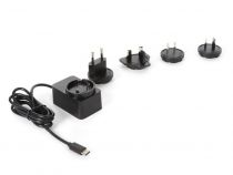Chargeur Compact Avec Connexion Usb - 5 Vcc - 2.5 A Max. - 15 W Max. - Type C - Avec 4 Fiches De Voyage (PSS6EUSB41BT)