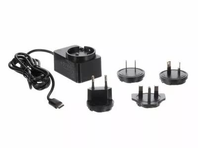 Chargeur Compact Avec Connexion Usb - 5 Vcc - 2.5 A Max. - 15 W Max. - Type C - Avec 4 Fiches De Voyage (PSS6EUSB41BT)