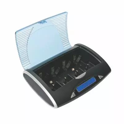 Chargeur/d�chargeur rapide universel pour accus nimh avec afficheur lcd et sortie usb (VLE4)