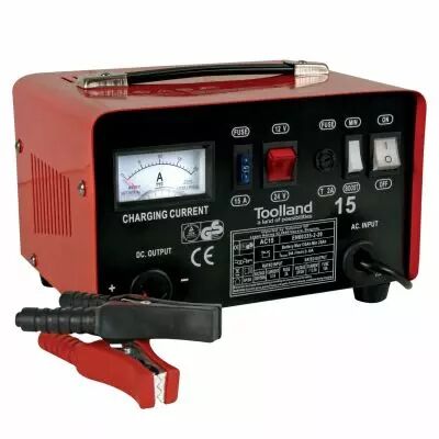 Chargeur pour accus � l\'acide plomb 12/24v - avec fonction boost - 9a (AC15)