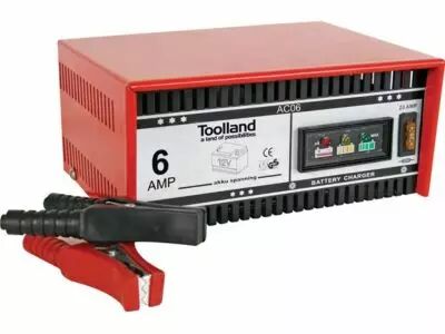 Chargeur Pour Batterie � Acide De Plomb - 12 V - 6 A (AC06)