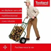 CHARIOT &Agrave; BOIS - CHARGE MAX. 250 KG